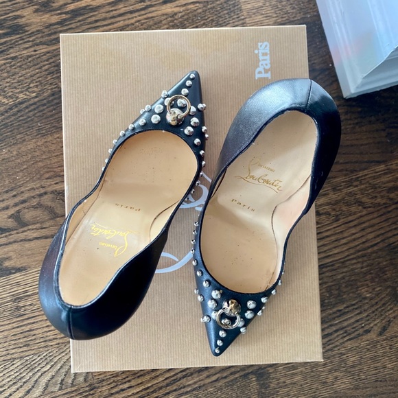 ❌ SOLD ❌ CHRISTIAN LOUBOUTIN Door Knock KID Pump - Picture 3 of 6
